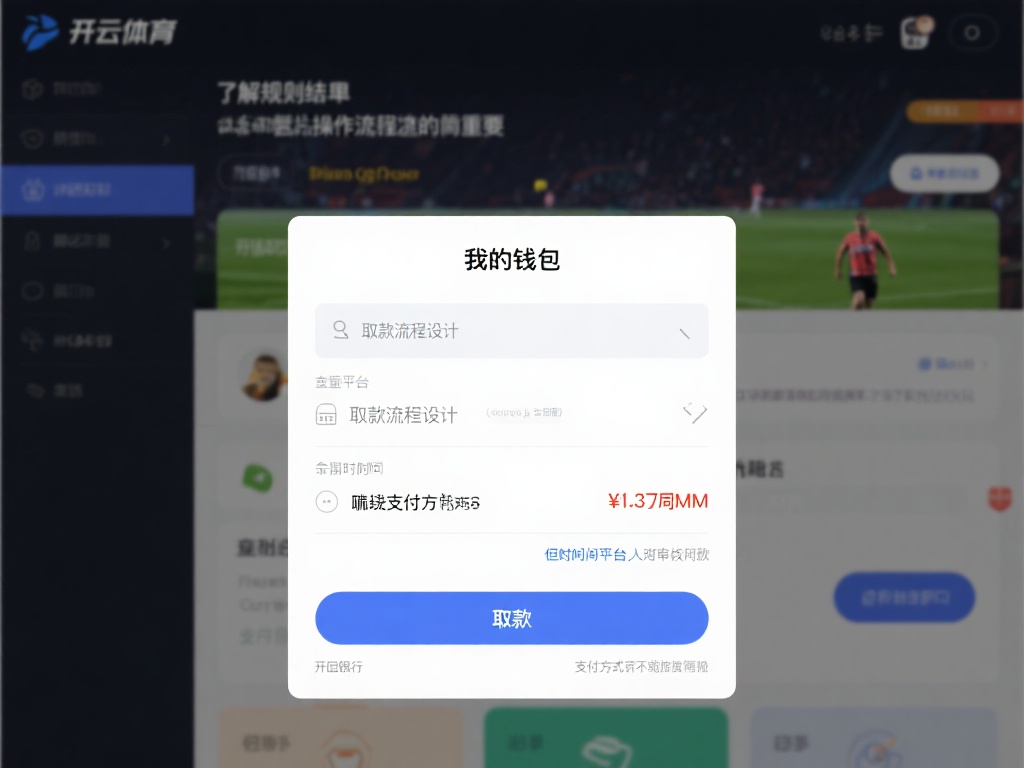 开云体育取款规则 (开云体育取款规则详解与注意事项全攻略) 了解规则后,具体的操作流程同样重要。开云体育的取款